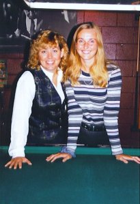 Joanna & I promoting the OWPT in 1997